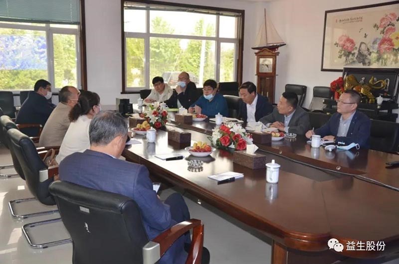 【交流】手艺交流促相助 产品质量共提升——记青岛九联集团副董事长一行到918博天堂股份考察交流